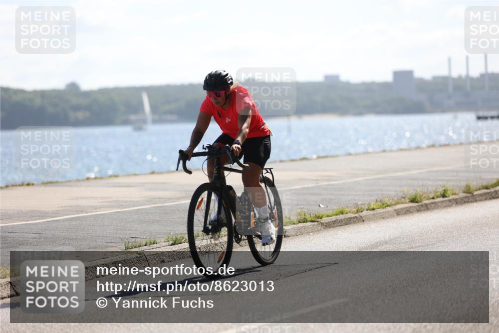 17.08.2025 - KN Förde Triathlon 2025 Yannick Fuchs http://msf.ph/oto/8623013 17.08.2025 11:12:51 Radfahren 263, 267, 339, 348, 349, 360, 606, 610, 308, 349, 352, 379 meine-sportfotos.de