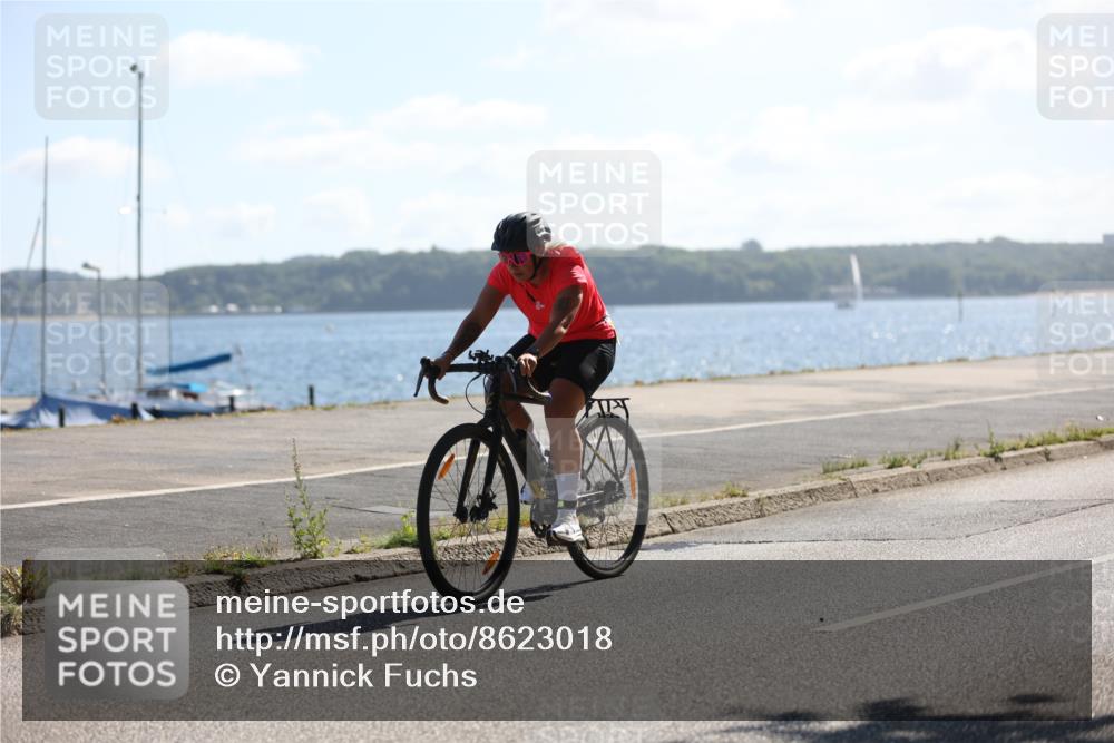 17.08.2025 - KN Förde Triathlon 2025 Yannick Fuchs http://msf.ph/oto/8623018 17.08.2025 11:12:52 Radfahren 263, 267, 339, 348, 360, 606, 610, 308, 349, 352, 379 meine-sportfotos.de