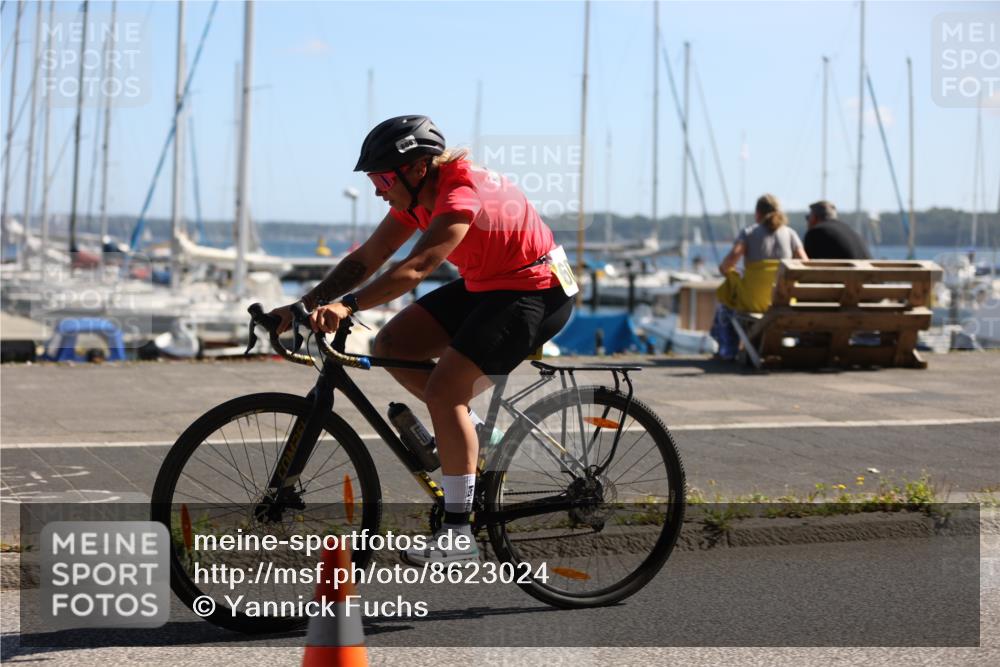 17.08.2025 - KN Förde Triathlon 2025 Yannick Fuchs http://msf.ph/oto/8623024 17.08.2025 11:12:52 Radfahren 263, 267, 339, 348, 360, 606, 610, 308, 349, 352, 379 meine-sportfotos.de