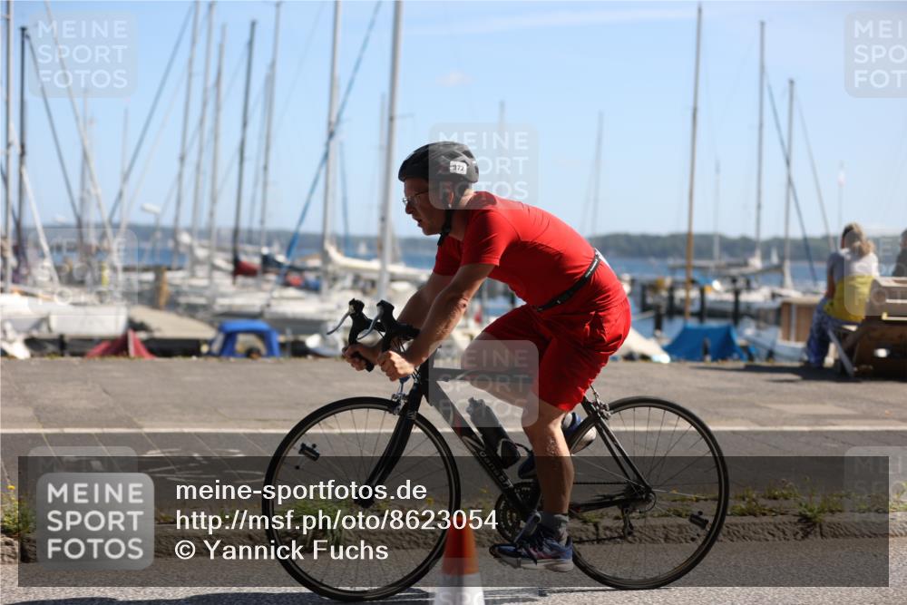 17.08.2025 - KN Förde Triathlon 2025 Yannick Fuchs http://msf.ph/oto/8623054 17.08.2025 11:13:02 Radfahren 265, 267, 283, 348, 351, 372, 610, 611, 263, 267, 339, 348, 360 meine-sportfotos.de