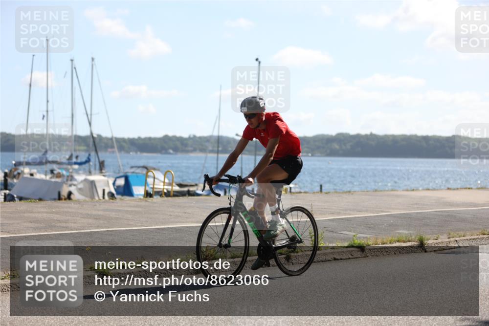 17.08.2025 - KN Förde Triathlon 2025 Yannick Fuchs http://msf.ph/oto/8623066 17.08.2025 11:13:14 Radfahren 272, 330, 341, 353, 364, 613, 619, 621, 265, 283, 351, 611 meine-sportfotos.de