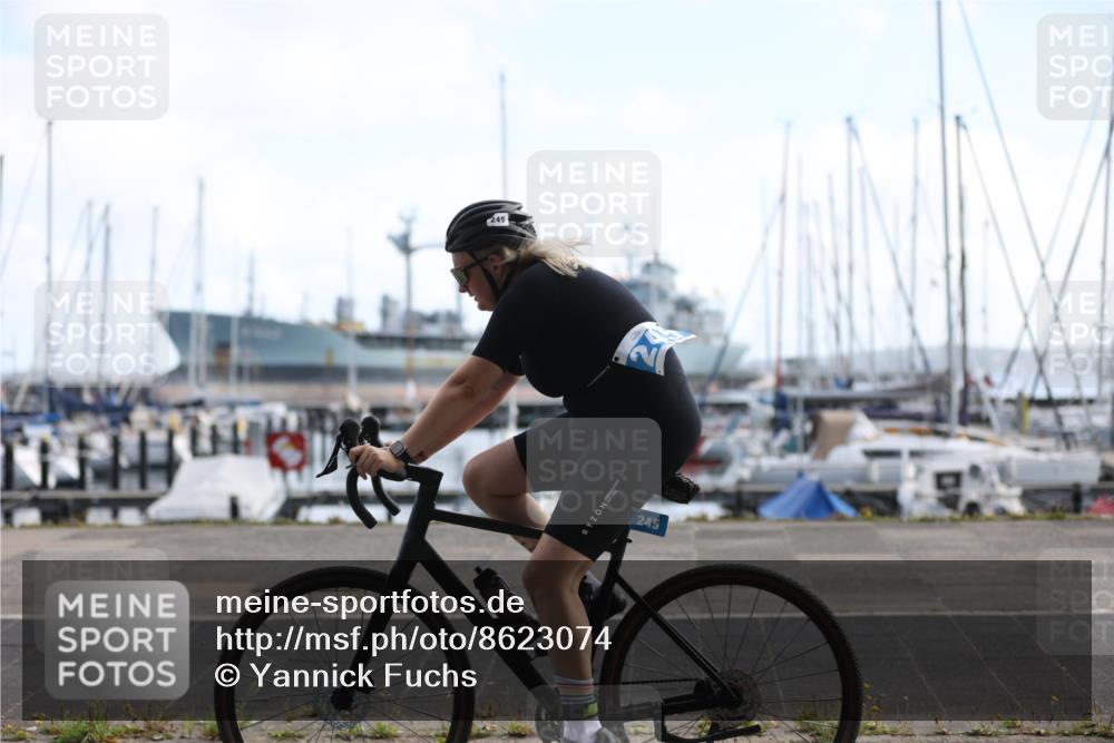 17.08.2025 - KN Förde Triathlon 2025 Yannick Fuchs http://msf.ph/oto/8623074 17.08.2025 09:54:55 Radfahren 111, 145, 163, 170, 188, 245, 130, 151, 163, 212 meine-sportfotos.de