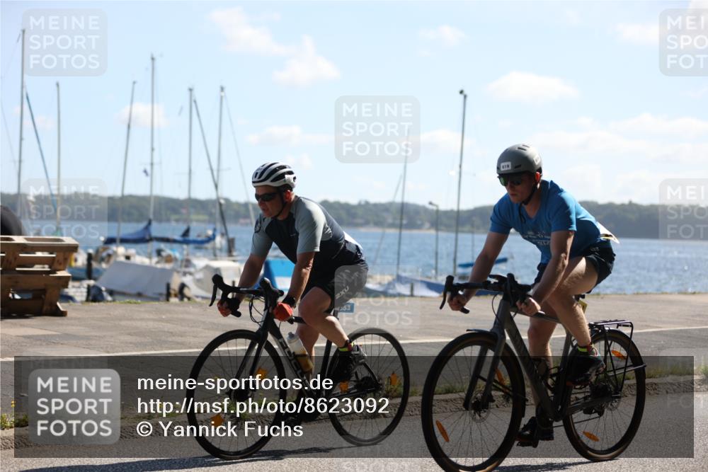 17.08.2025 - KN Förde Triathlon 2025 Yannick Fuchs http://msf.ph/oto/8623092 17.08.2025 11:13:23 Radfahren 287, 329, 330, 341, 345, 353, 374, 377, 380, 613, 619, 625, 638, 272, 341, 621 meine-sportfotos.de