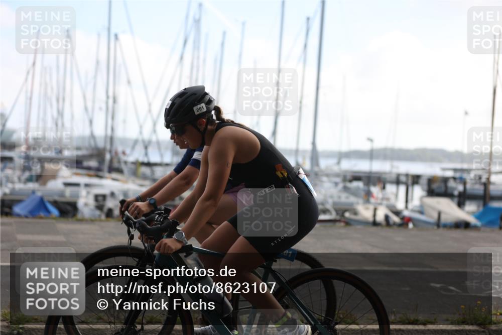 17.08.2025 - KN Förde Triathlon 2025 Yannick Fuchs http://msf.ph/oto/8623107 17.08.2025 09:55:20 Radfahren 167, 195, 201, 234, 235, 237, 122, 208, 219 meine-sportfotos.de