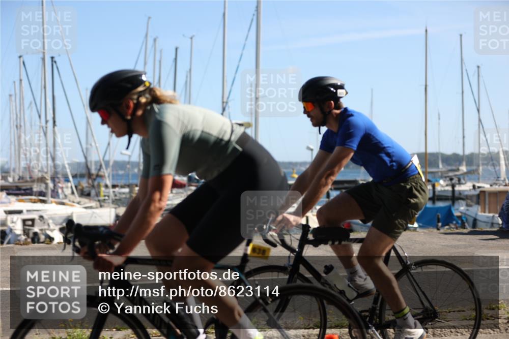 17.08.2025 - KN Förde Triathlon 2025 Yannick Fuchs http://msf.ph/oto/8623114 17.08.2025 11:13:26 Radfahren 287, 329, 345, 353, 362, 374, 377, 380, 619, 625, 638, 272, 330, 341, 353, 613, 619 meine-sportfotos.de