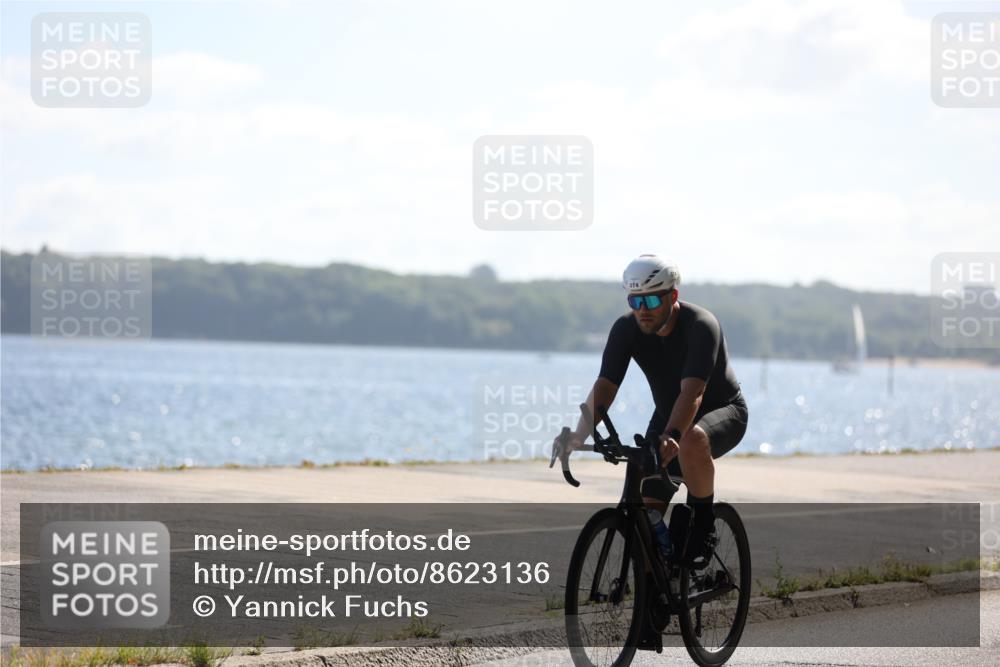 17.08.2025 - KN Förde Triathlon 2025 Yannick Fuchs http://msf.ph/oto/8623136 17.08.2025 11:13:32 Radfahren 287, 329, 345, 362, 374, 377, 345, 353, 377, 380, 619, 625, 638 meine-sportfotos.de