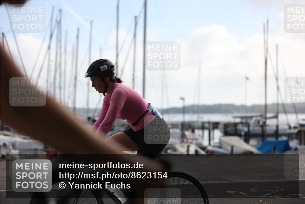 17.08.2025 - KN Förde Triathlon 2025 Yannick Fuchs http://msf.ph/oto/8623154 17.08.2025 09:55:53 Radfahren 128, 150, 243, 244 meine-sportfotos.de