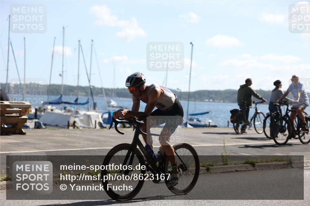 17.08.2025 - KN Förde Triathlon 2025 Yannick Fuchs http://msf.ph/oto/8623167 17.08.2025 11:13:43 Radfahren 281, 284, 291, 354, 371 meine-sportfotos.de
