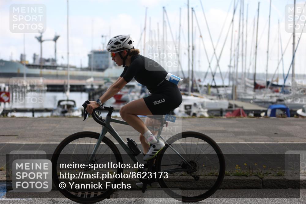 17.08.2025 - KN Förde Triathlon 2025 Yannick Fuchs http://msf.ph/oto/8623173 17.08.2025 09:56:04 Radfahren 102, 128, 150, 168, 197, 128 meine-sportfotos.de