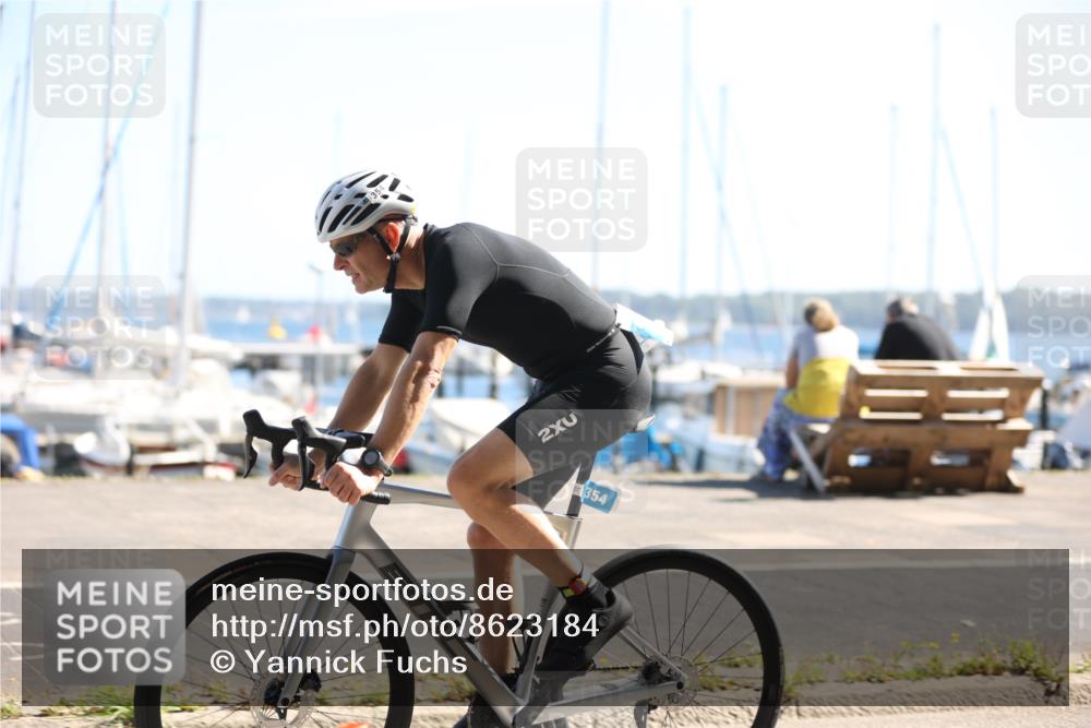 17.08.2025 - KN Förde Triathlon 2025 Yannick Fuchs http://msf.ph/oto/8623184 17.08.2025 11:13:51 Radfahren 271, 291, 307, 332, 350, 354, 370, 371, 387, 281, 284, 371 meine-sportfotos.de