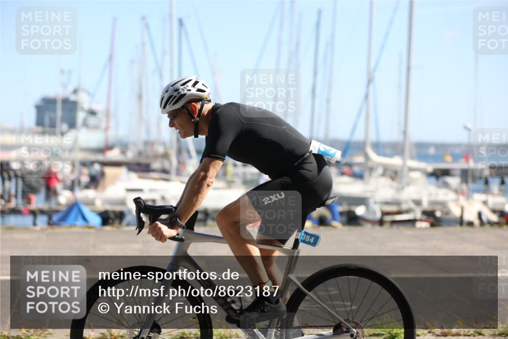 17.08.2025 - KN Förde Triathlon 2025 Yannick Fuchs http://msf.ph/oto/8623187 17.08.2025 11:13:52 Radfahren 271, 291, 307, 332, 350, 354, 370, 387, 635, 284, 291, 371 meine-sportfotos.de