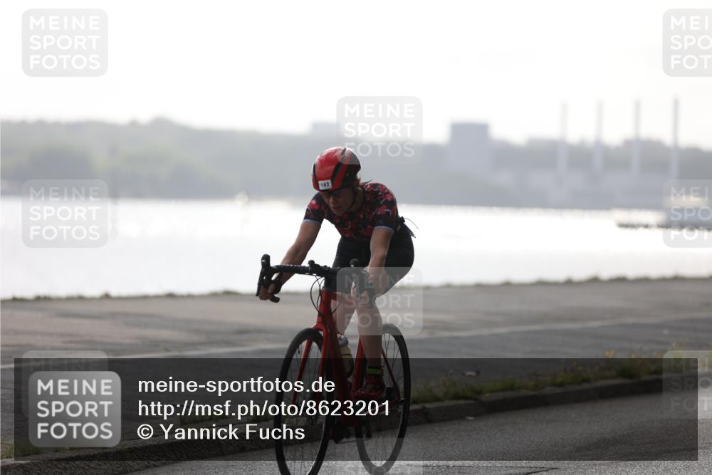 17.08.2025 - KN Förde Triathlon 2025 Yannick Fuchs http://msf.ph/oto/8623201 17.08.2025 09:56:23 Radfahren 143, 146, 230, 152 meine-sportfotos.de