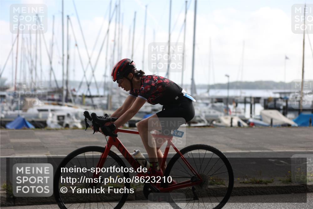 17.08.2025 - KN Förde Triathlon 2025 Yannick Fuchs http://msf.ph/oto/8623210 17.08.2025 09:56:25 Radfahren 143, 146, 230, 152 meine-sportfotos.de