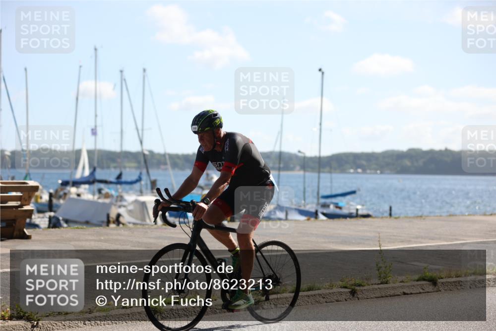 17.08.2025 - KN Förde Triathlon 2025 Yannick Fuchs http://msf.ph/oto/8623213 17.08.2025 11:13:59 Radfahren 332, 350, 370, 373, 387, 616, 620, 635, 271, 307, 354 meine-sportfotos.de
