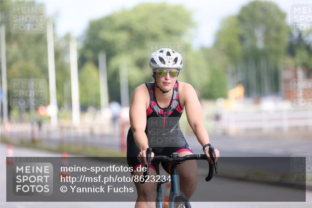 17.08.2025 - KN Förde Triathlon 2025 Yannick Fuchs http://msf.ph/oto/8623234 17.08.2025 09:56:40 Radfahren 130, 138, 145, 151, 212, 138, 205 meine-sportfotos.de