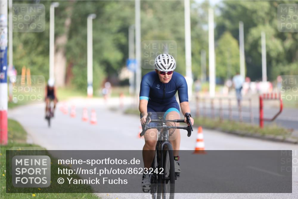 17.08.2025 - KN Förde Triathlon 2025 Yannick Fuchs http://msf.ph/oto/8623242 17.08.2025 09:56:44 Radfahren 145, 212, 130, 138, 151, 205 meine-sportfotos.de