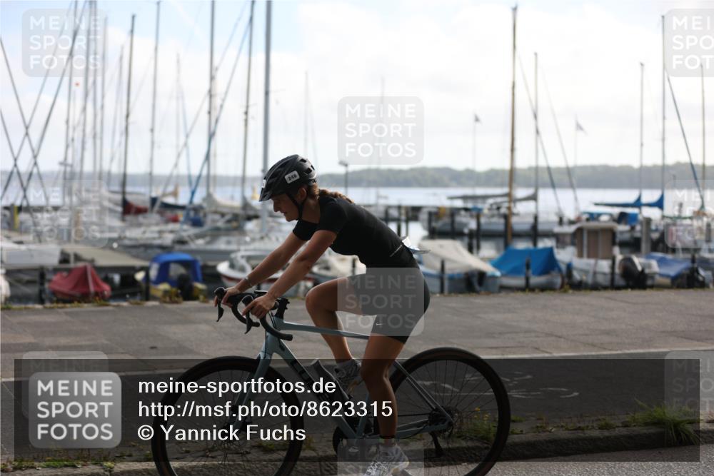 17.08.2025 - KN Förde Triathlon 2025 Yannick Fuchs http://msf.ph/oto/8623315 17.08.2025 09:57:24 Radfahren 135, 139, 195, 201, 235, 246, 166, 219, 245 meine-sportfotos.de