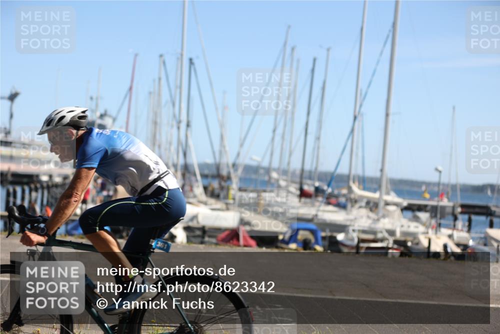 17.08.2025 - KN Förde Triathlon 2025 Yannick Fuchs http://msf.ph/oto/8623342 17.08.2025 11:14:46 Radfahren 296, 361, 369, 372, 606, 610, 296, 303, 328, 352 meine-sportfotos.de