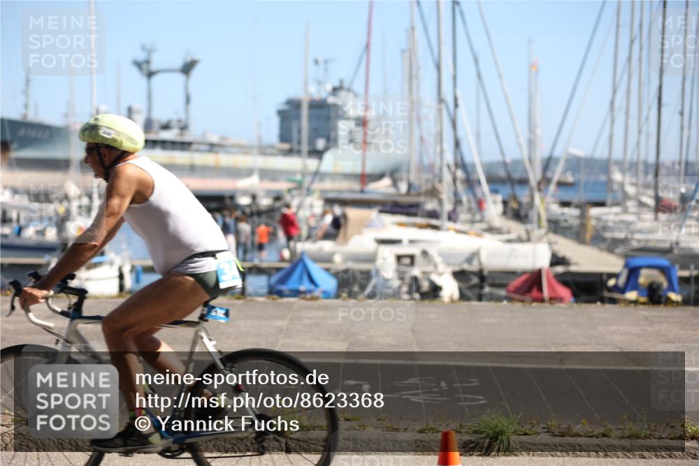 17.08.2025 - KN Förde Triathlon 2025 Yannick Fuchs http://msf.ph/oto/8623368 17.08.2025 11:14:59 Radfahren 330, 346, 353, 609, 613, 619, 621, 632, 638, 642, 369 meine-sportfotos.de