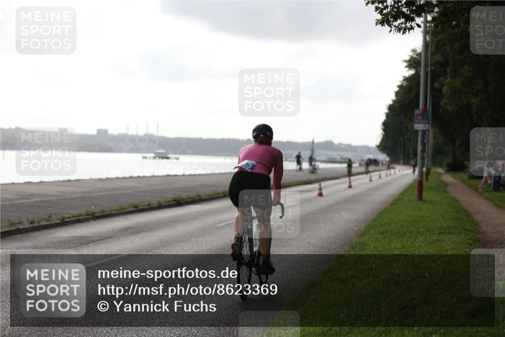 17.08.2025 - KN Förde Triathlon 2025 Yannick Fuchs http://msf.ph/oto/8623369 17.08.2025 09:57:52 Radfahren 120, 150, 187, 243, 120, 243 meine-sportfotos.de