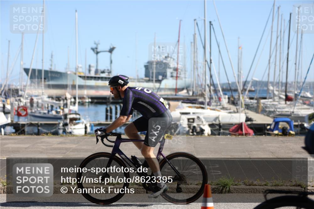 17.08.2025 - KN Förde Triathlon 2025 Yannick Fuchs http://msf.ph/oto/8623395 17.08.2025 11:15:06 Radfahren 281, 345, 353, 374, 380, 619, 621, 625, 632, 642, 330, 346, 609, 613, 621, 638 meine-sportfotos.de