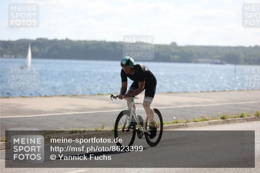 17.08.2025 - KN Förde Triathlon 2025 Yannick Fuchs http://msf.ph/oto/8623399 17.08.2025 11:15:08 Radfahren 281, 345, 353, 374, 380, 625, 632, 642, 330, 609, 613, 619, 621, 638, 642 meine-sportfotos.de