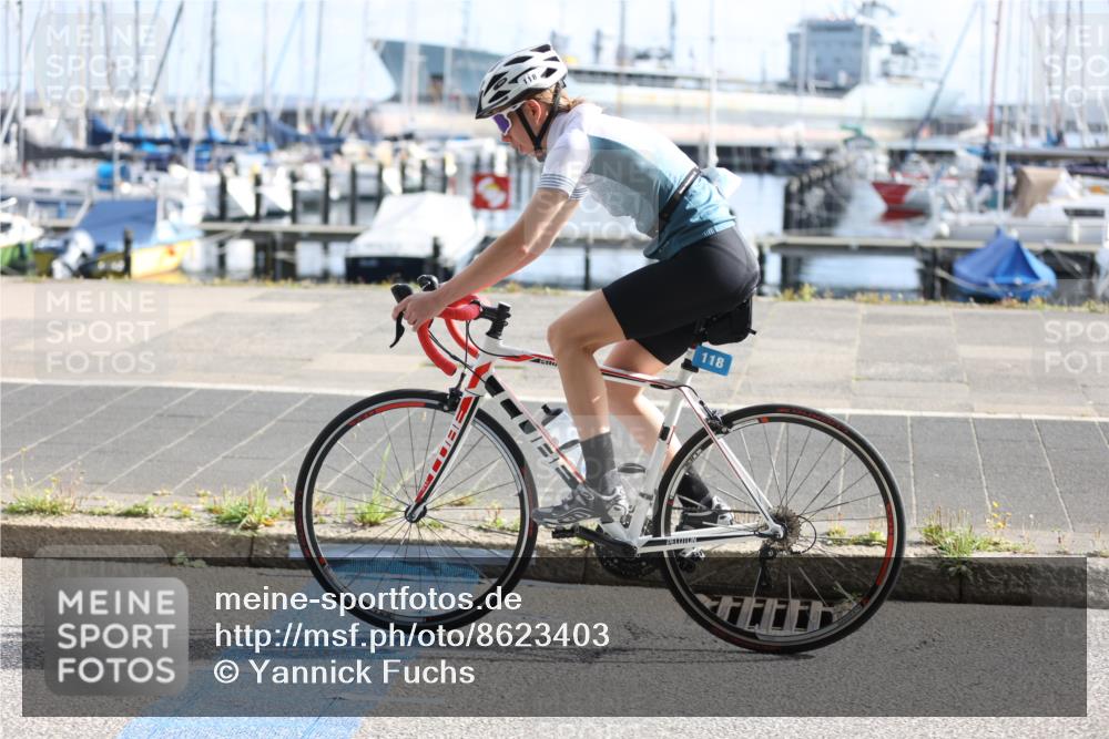 17.08.2025 - KN Förde Triathlon 2025 Yannick Fuchs http://msf.ph/oto/8623403 17.08.2025 09:58:07 Radfahren 118, 143, 249, 187 meine-sportfotos.de