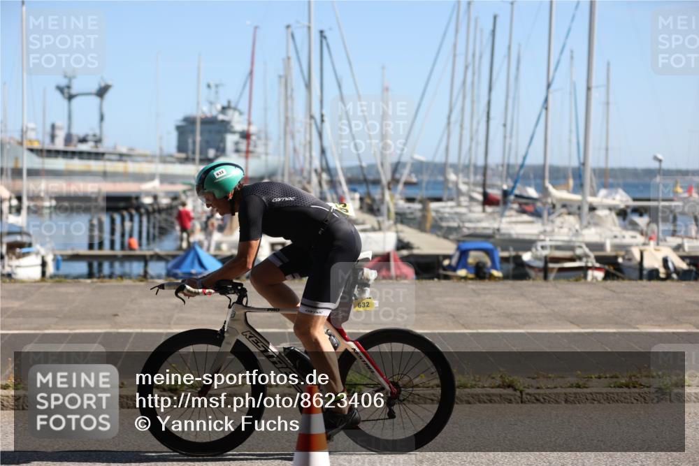 17.08.2025 - KN Förde Triathlon 2025 Yannick Fuchs http://msf.ph/oto/8623406 17.08.2025 11:15:09 Radfahren 281, 345, 353, 374, 380, 625, 632, 330, 353, 609, 613, 619, 621, 638, 642 meine-sportfotos.de