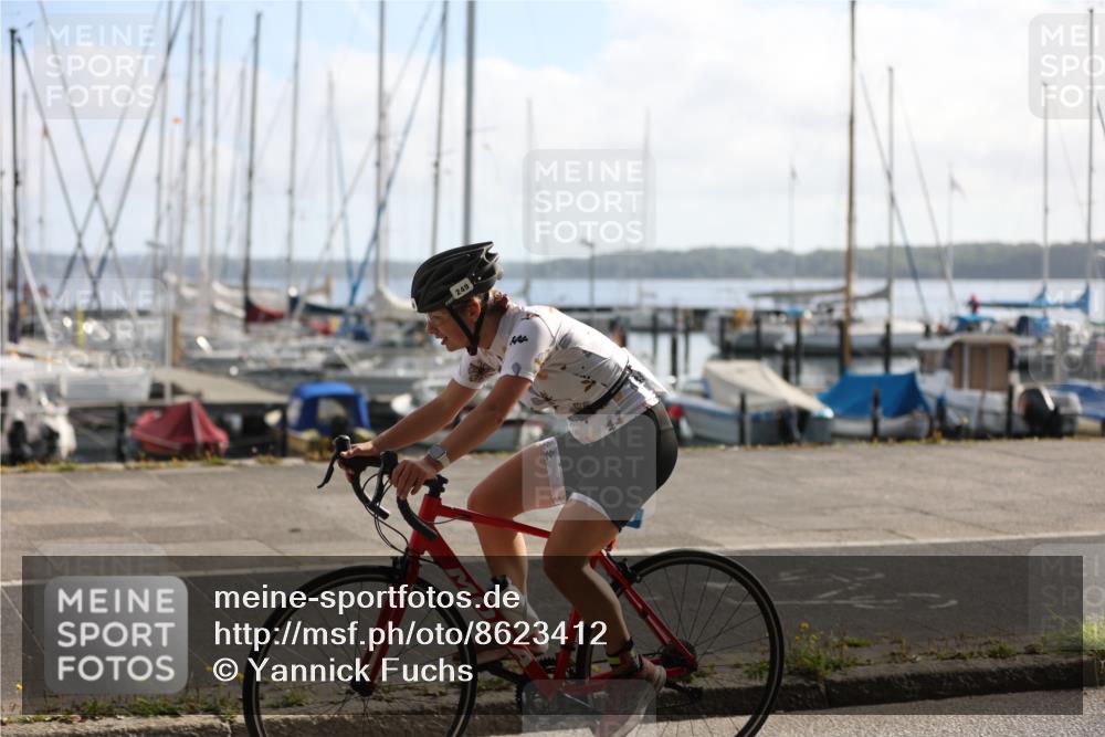 17.08.2025 - KN Förde Triathlon 2025 Yannick Fuchs http://msf.ph/oto/8623412 17.08.2025 09:58:12 Radfahren 143, 197, 249, 118 meine-sportfotos.de