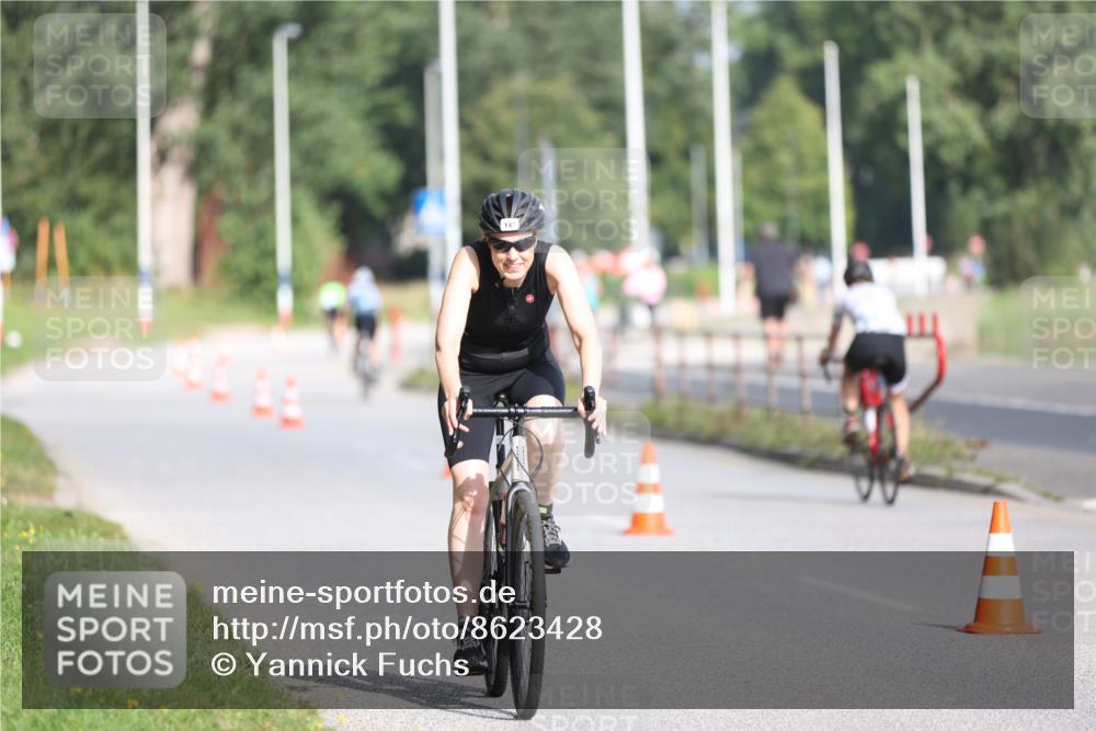 17.08.2025 - KN Förde Triathlon 2025 Yannick Fuchs http://msf.ph/oto/8623428 17.08.2025 09:58:18 Radfahren 143, 173, 177, 197, 143, 249 meine-sportfotos.de