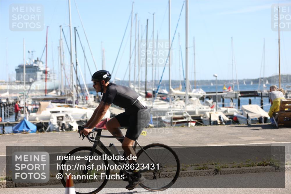 17.08.2025 - KN Förde Triathlon 2025 Yannick Fuchs http://msf.ph/oto/8623431 17.08.2025 11:15:22 Radfahren 284, 300, 307, 377, 622, 623, 629, 284, 345, 377 meine-sportfotos.de
