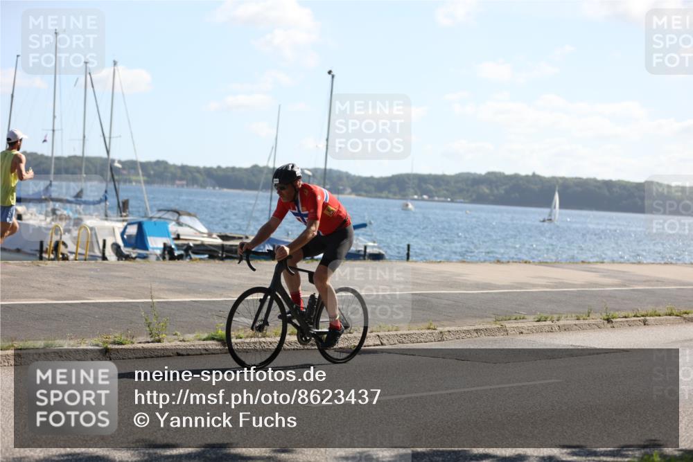 17.08.2025 - KN Förde Triathlon 2025 Yannick Fuchs http://msf.ph/oto/8623437 17.08.2025 11:15:26 Radfahren 300, 307, 354, 623, 629, 284, 377, 622 meine-sportfotos.de