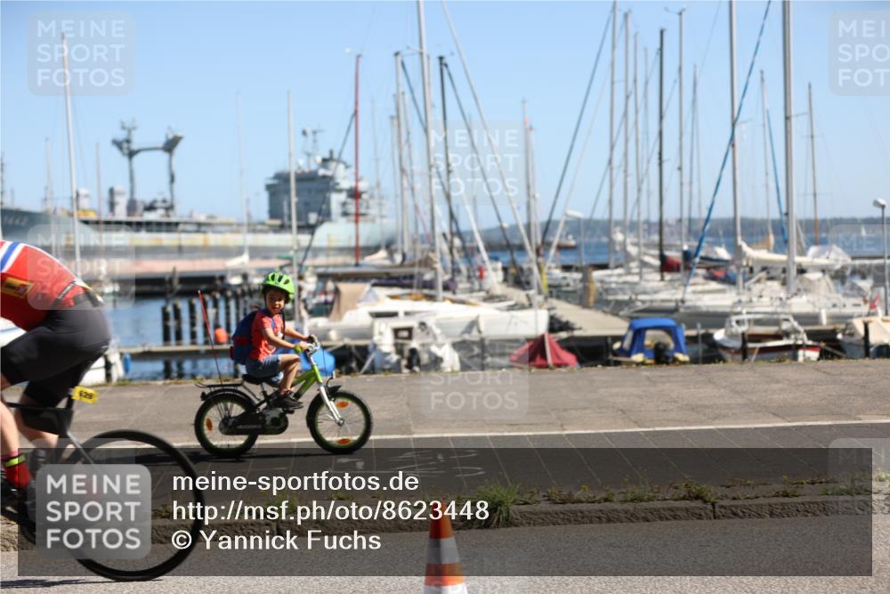 17.08.2025 - KN Förde Triathlon 2025 Yannick Fuchs http://msf.ph/oto/8623448 17.08.2025 11:15:27 Radfahren 300, 307, 354, 623, 629, 284, 377, 622 meine-sportfotos.de