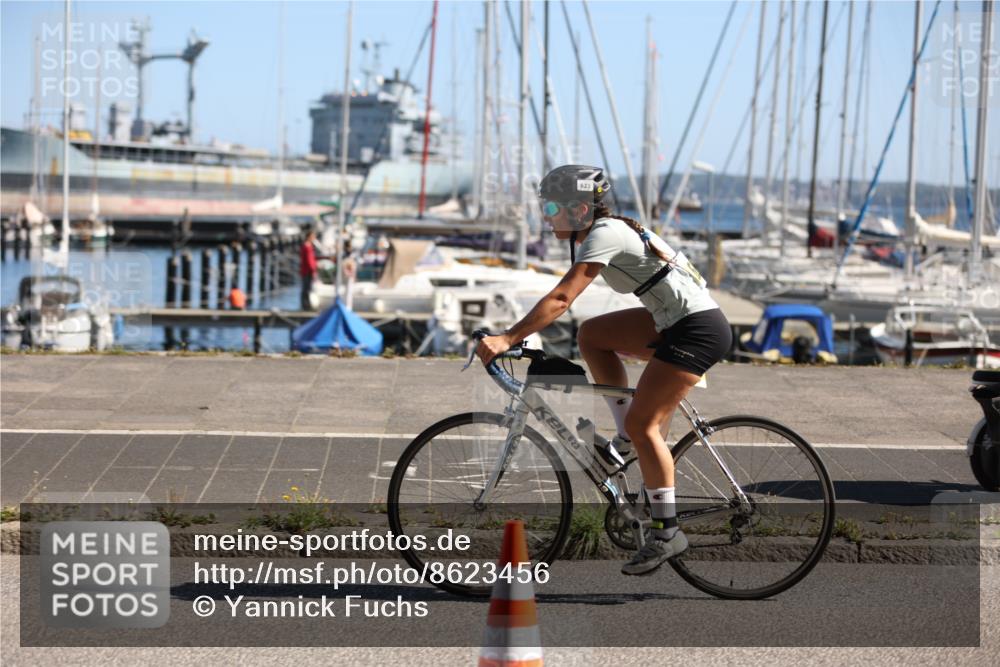 17.08.2025 - KN Förde Triathlon 2025 Yannick Fuchs http://msf.ph/oto/8623456 17.08.2025 11:15:29 Radfahren 282, 300, 307, 354, 623, 629, 622, 629 meine-sportfotos.de