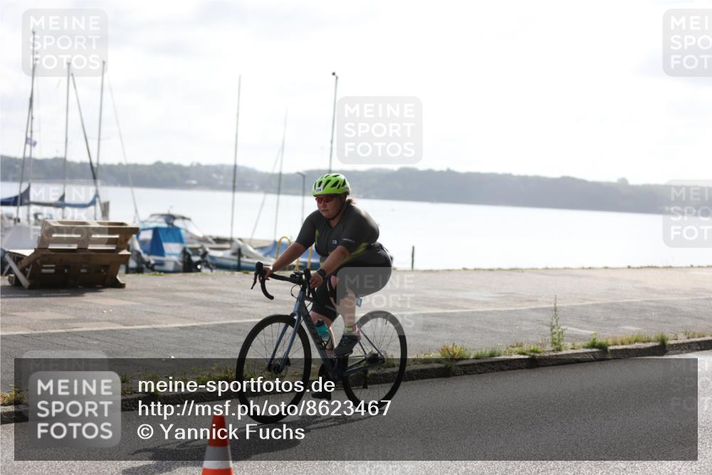 17.08.2025 - KN Förde Triathlon 2025 Yannick Fuchs http://msf.ph/oto/8623467 17.08.2025 09:58:43 Radfahren 180, 200, 228, 238 meine-sportfotos.de