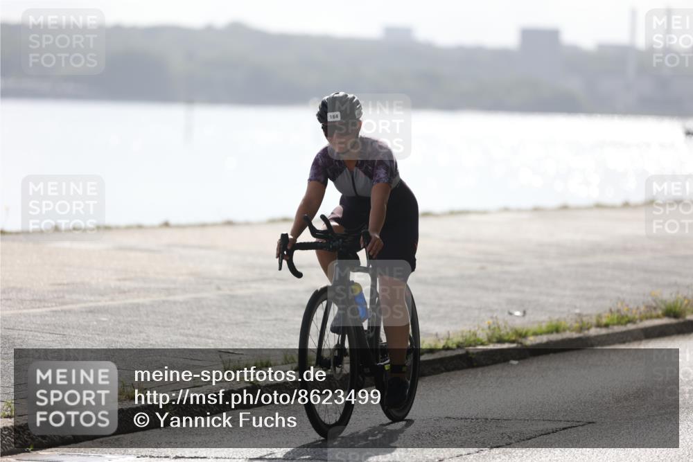 17.08.2025 - KN Förde Triathlon 2025 Yannick Fuchs http://msf.ph/oto/8623499 17.08.2025 09:59:03 Radfahren 164, 171, 225 meine-sportfotos.de