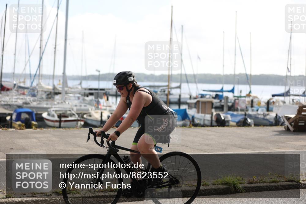 17.08.2025 - KN Förde Triathlon 2025 Yannick Fuchs http://msf.ph/oto/8623552 17.08.2025 09:59:56 Radfahren 120, 179, 194, 240, 241, 248 meine-sportfotos.de