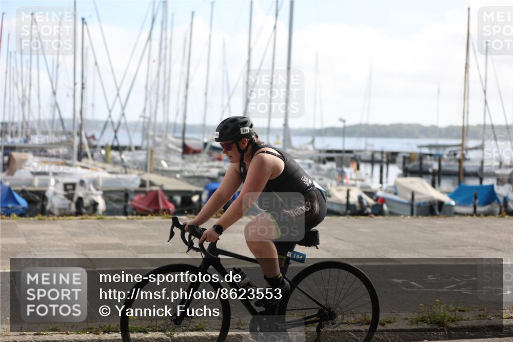 17.08.2025 - KN Förde Triathlon 2025 Yannick Fuchs http://msf.ph/oto/8623553 17.08.2025 09:59:56 Radfahren 120, 179, 194, 240, 241, 248 meine-sportfotos.de