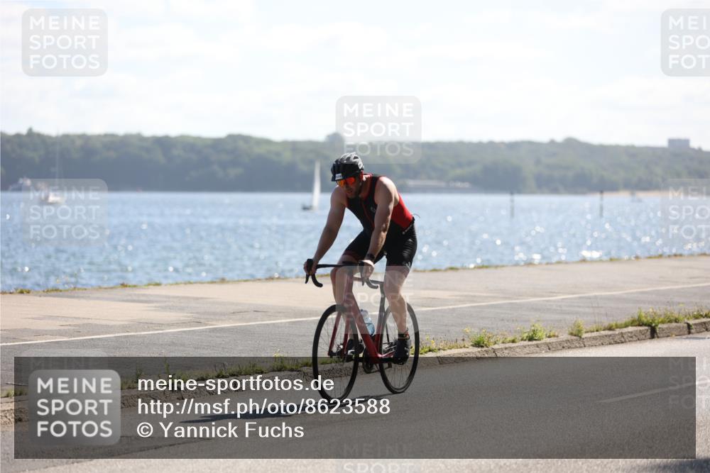 17.08.2025 - KN Förde Triathlon 2025 Yannick Fuchs http://msf.ph/oto/8623588 17.08.2025 11:16:13 Radfahren 266, 296, 303, 328, 335, 310, 344, 368, 618, 626, 628, 630 meine-sportfotos.de