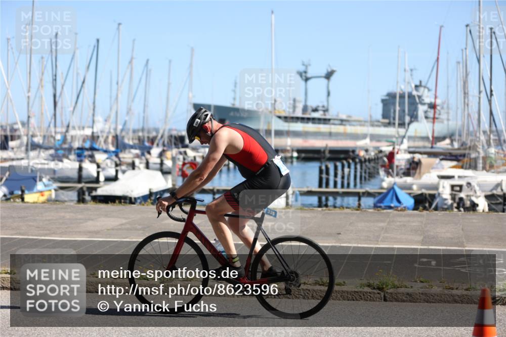 17.08.2025 - KN Förde Triathlon 2025 Yannick Fuchs http://msf.ph/oto/8623596 17.08.2025 11:16:15 Radfahren 266, 296, 303, 328, 335, 310, 344, 368, 618, 626, 628 meine-sportfotos.de