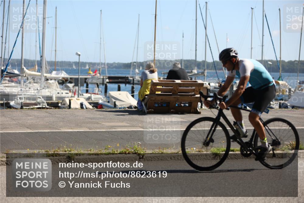 17.08.2025 - KN Förde Triathlon 2025 Yannick Fuchs http://msf.ph/oto/8623619 17.08.2025 11:16:29 Radfahren 297, 361, 632, 642 meine-sportfotos.de