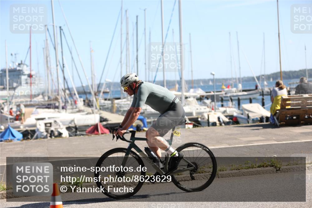 17.08.2025 - KN Förde Triathlon 2025 Yannick Fuchs http://msf.ph/oto/8623629 17.08.2025 11:16:44 Radfahren 346, 369, 643, 369, 609, 632 meine-sportfotos.de