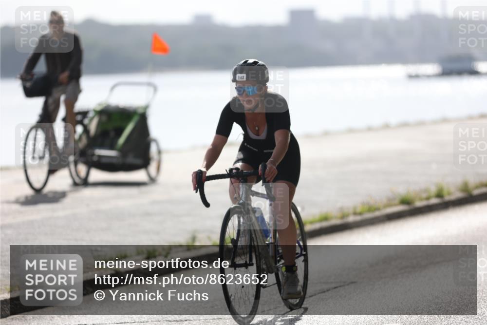 17.08.2025 - KN Förde Triathlon 2025 Yannick Fuchs http://msf.ph/oto/8623652 17.08.2025 10:00:42 Radfahren 142 meine-sportfotos.de