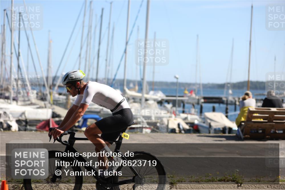 17.08.2025 - KN Förde Triathlon 2025 Yannick Fuchs http://msf.ph/oto/8623719 17.08.2025 11:17:47 Radfahren 310, 319, 368, 385, 608, 618, 626, 628, 304, 618, 626, 633, 636 meine-sportfotos.de