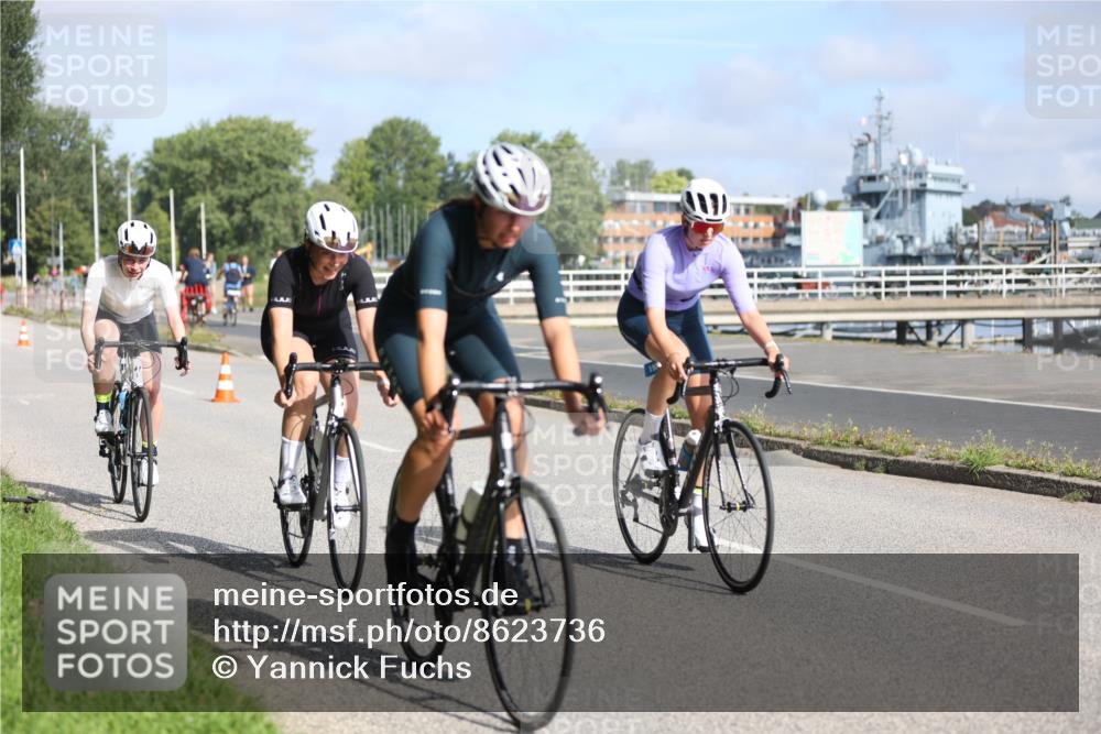 17.08.2025 - KN Förde Triathlon 2025 Yannick Fuchs http://msf.ph/oto/8623736 17.08.2025 10:01:52 Radfahren 179, 189, 192, 221, 240, 241, 248, 254 meine-sportfotos.de