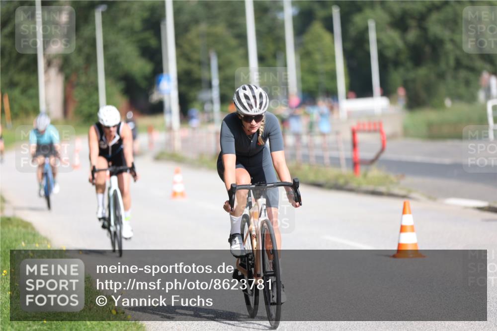17.08.2025 - KN Förde Triathlon 2025 Yannick Fuchs http://msf.ph/oto/8623781 17.08.2025 10:02:18 Radfahren 141, 159, 161, 220, 231, 250 meine-sportfotos.de