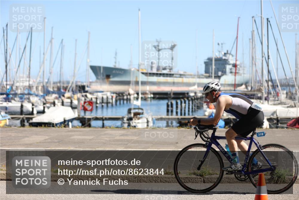 17.08.2025 - KN Förde Triathlon 2025 Yannick Fuchs http://msf.ph/oto/8623844 17.08.2025 11:19:09 Radfahren 318, 358, 376, 608, 636, 338, 605, 633, 634 meine-sportfotos.de