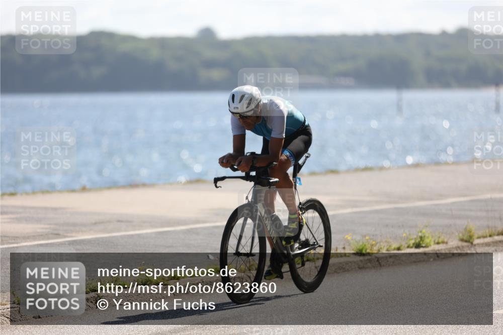 17.08.2025 - KN Förde Triathlon 2025 Yannick Fuchs http://msf.ph/oto/8623860 17.08.2025 11:19:33 Radfahren 269, 275 meine-sportfotos.de