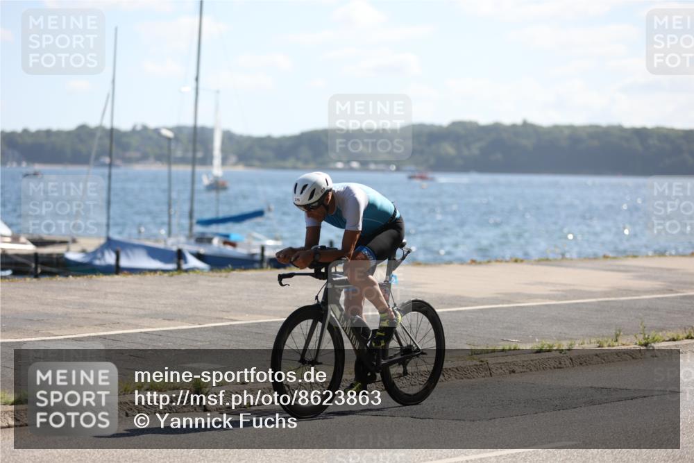 17.08.2025 - KN Förde Triathlon 2025 Yannick Fuchs http://msf.ph/oto/8623863 17.08.2025 11:19:33 Radfahren 269, 275 meine-sportfotos.de