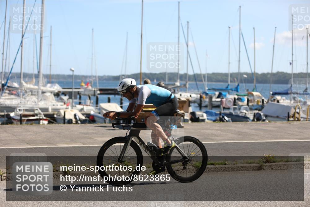 17.08.2025 - KN Förde Triathlon 2025 Yannick Fuchs http://msf.ph/oto/8623865 17.08.2025 11:19:34 Radfahren 269, 275, 325 meine-sportfotos.de